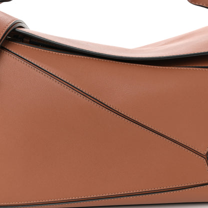 Loewe Calfskin Medium Puzzle Bag Tan 8 of 11