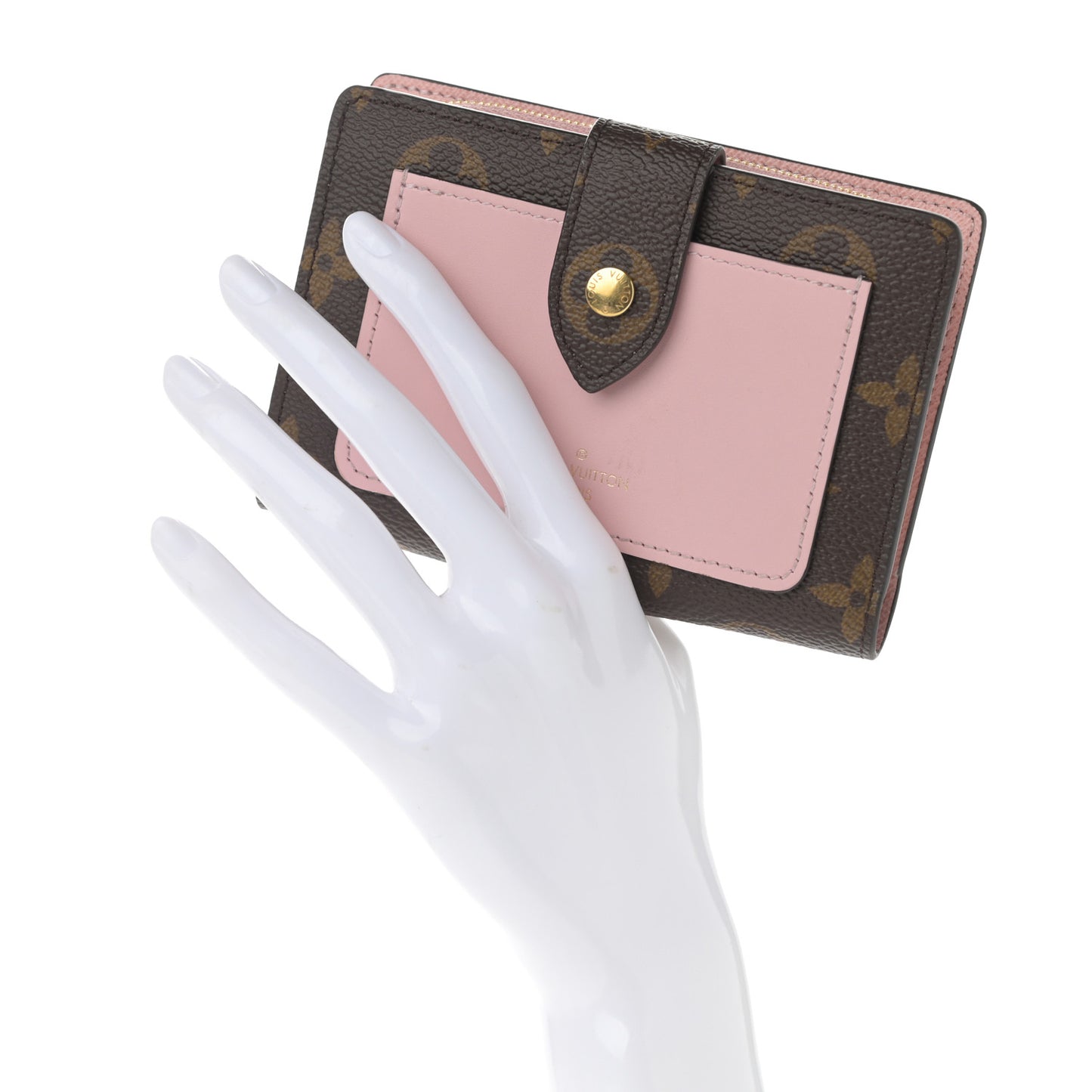 Monogram Juliette Wallet Rose Ballerine