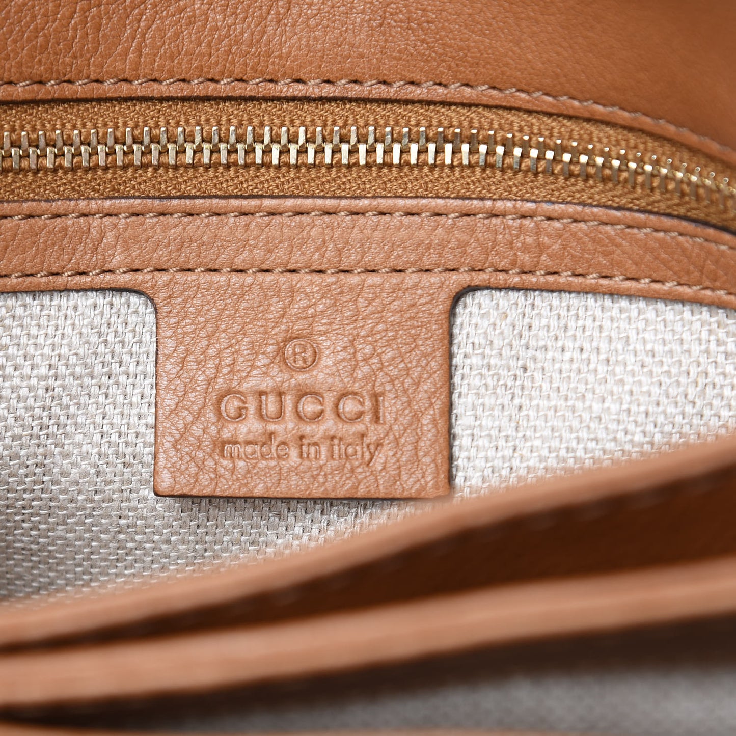 Monogram Medium Marrakech Flap Messenger Bag Beige Brown