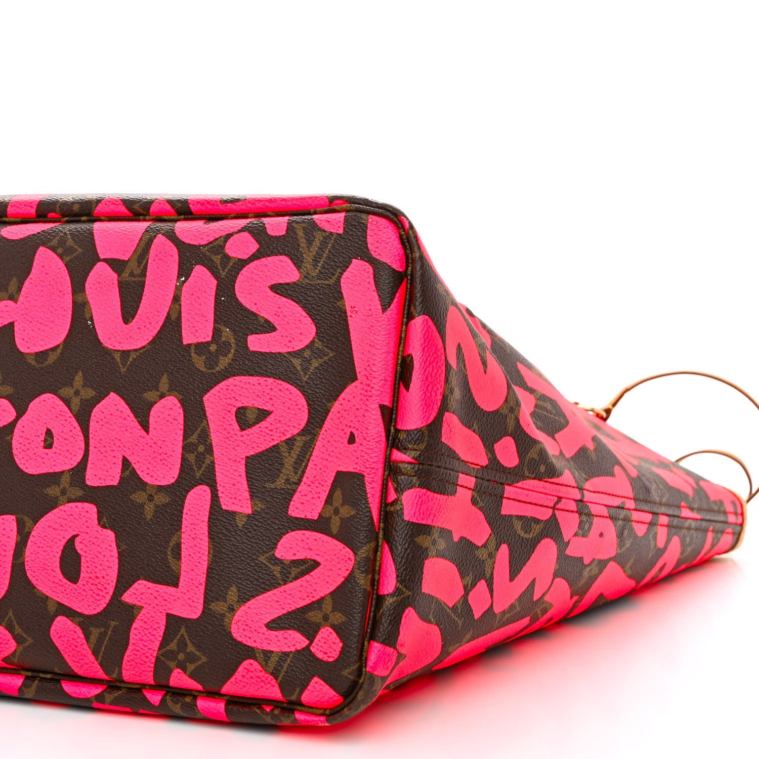 Louis Vuitton Monogram Graffiti Neverfull GM Fuchsia 11 of 13