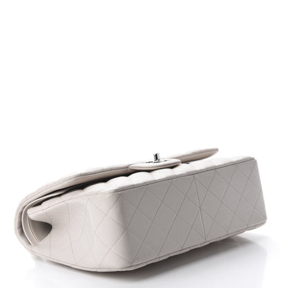 Chanel Caviar Quilted Jumbo Double Flap White 4 of 15