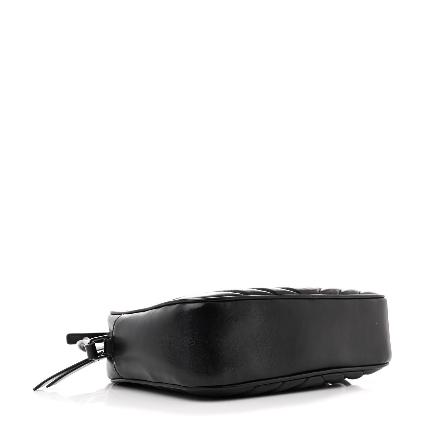 Calfskin Matelasse Monogram Lou Camera Bag Black