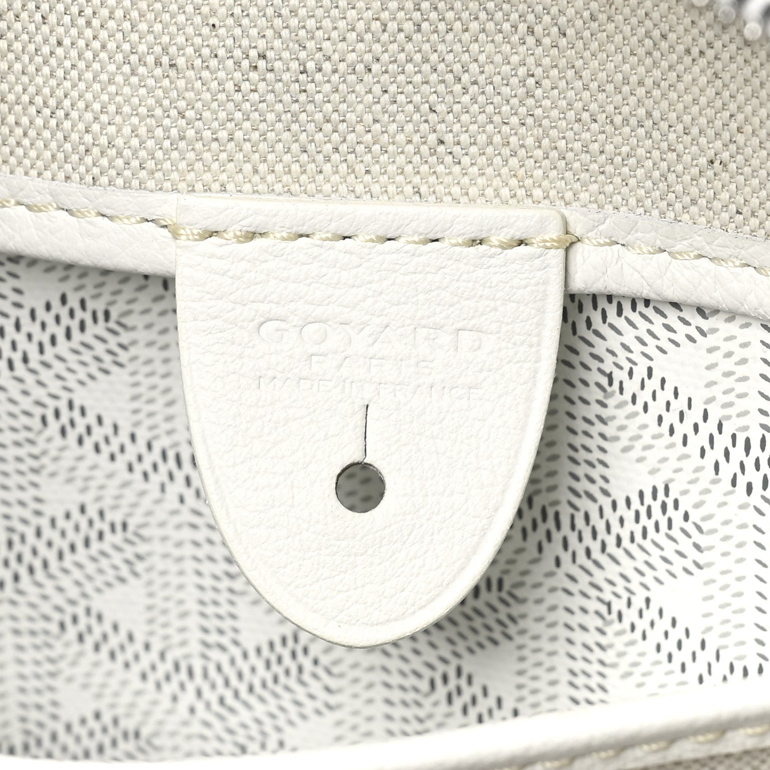 Goyard Goyardine Artois MM White 6 of 10