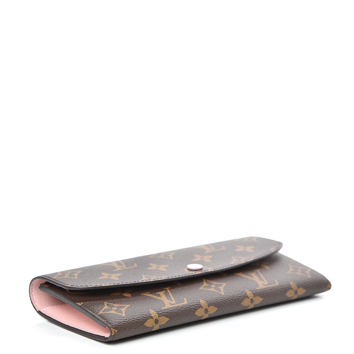 Louis Vuitton Monogram Emilie Wallet Rose Ballerine 3 of 7