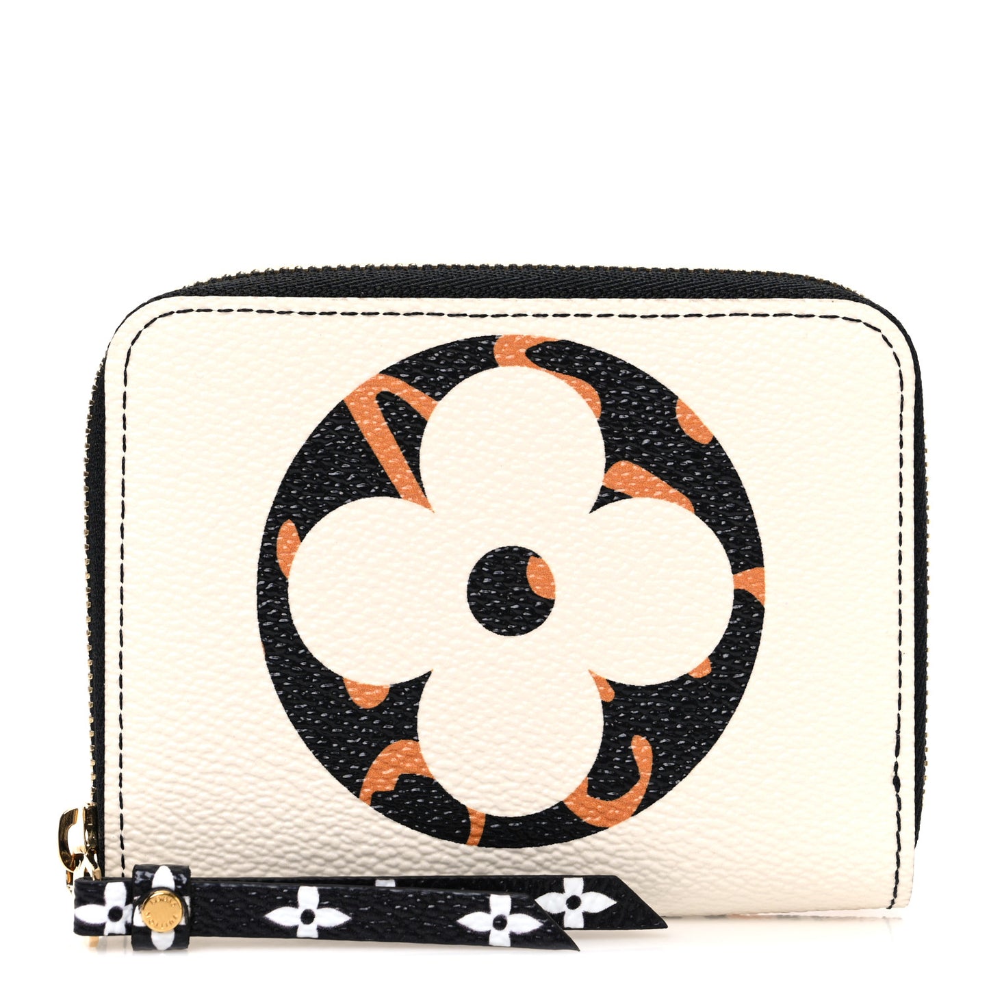 Monogram Giant Jungle Zippy Coin Purse Ivory
