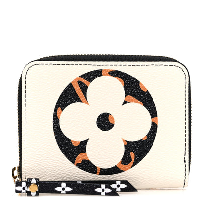 Louis Vuitton Monogram Giant Jungle Zippy Coin Purse Ivory 1 of 9