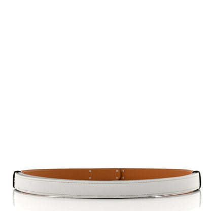Hermes Epsom Kelly Belt White 2 of 5