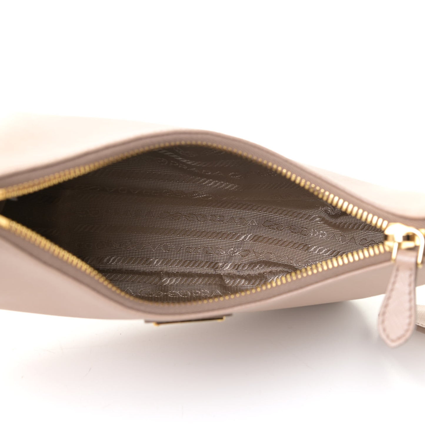 Saffiano Re-Edition 2005 Shoulder Bag Cammeo Beige