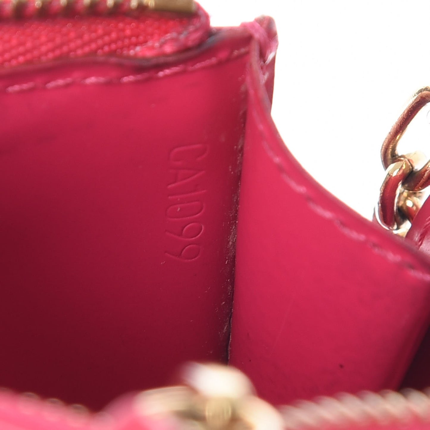Vernis Key Pouch Rose Pop