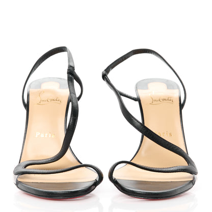 Christian Louboutin Nappa Rosalie 100 Sandals 38 Black 2 of 8