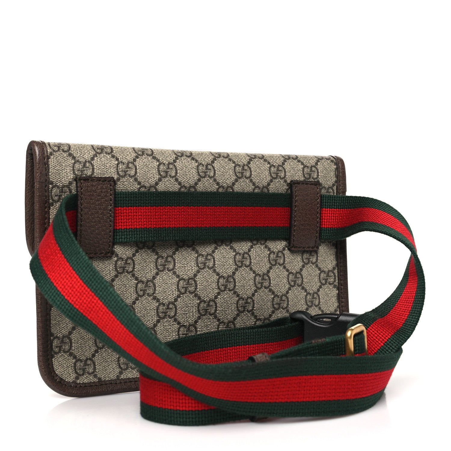 Gucci GG Supreme Monogram Neo Vintage Web Belt Bag Brown 3 of 10