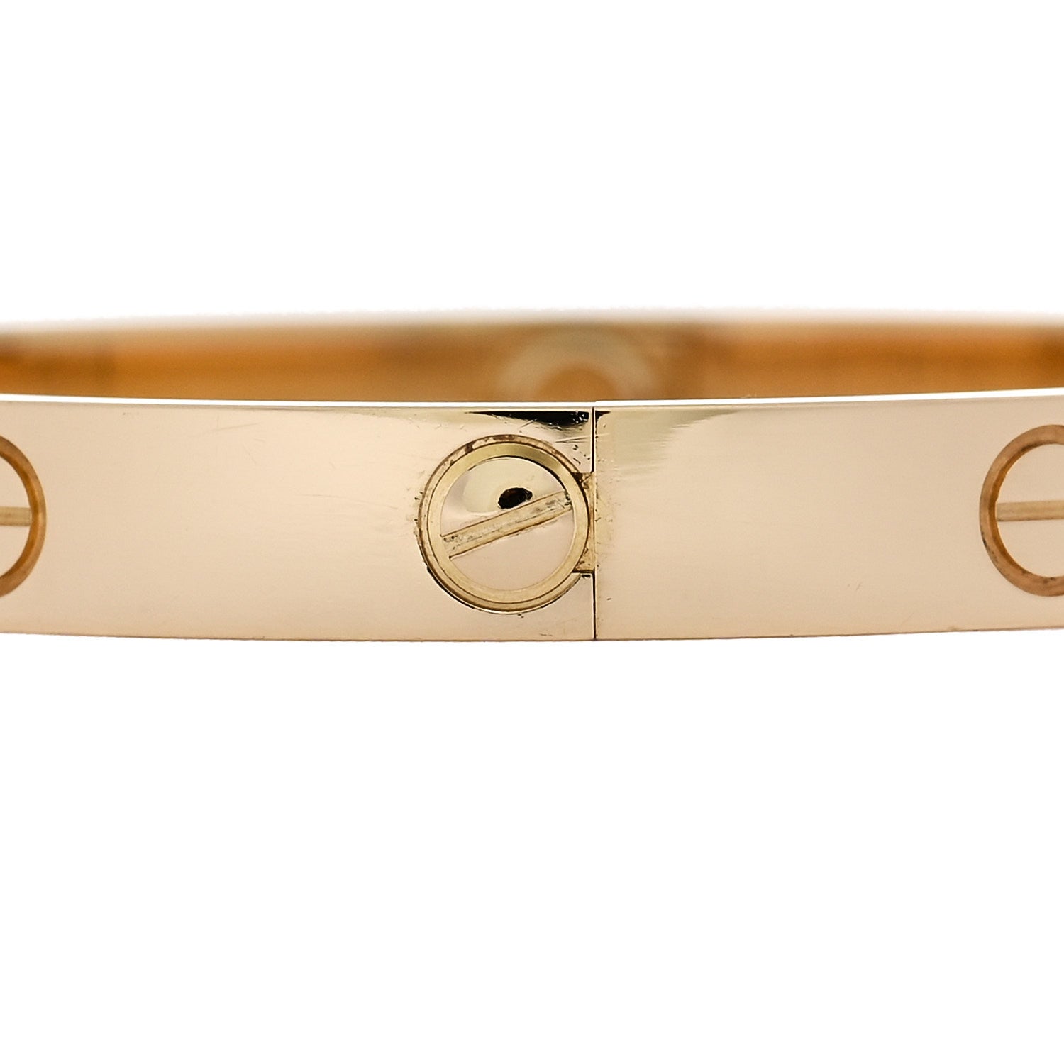 Cartier 18K Yellow Gold LOVE Bracelet 17 5 of 8