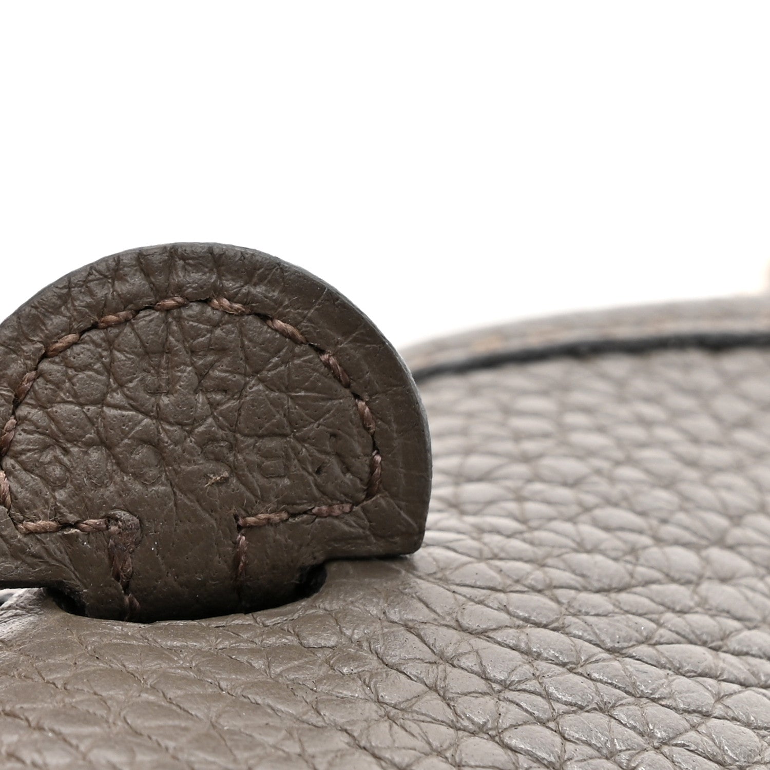 Hermes Taurillon Clemence Evelyne TPM Etain 7 of 10