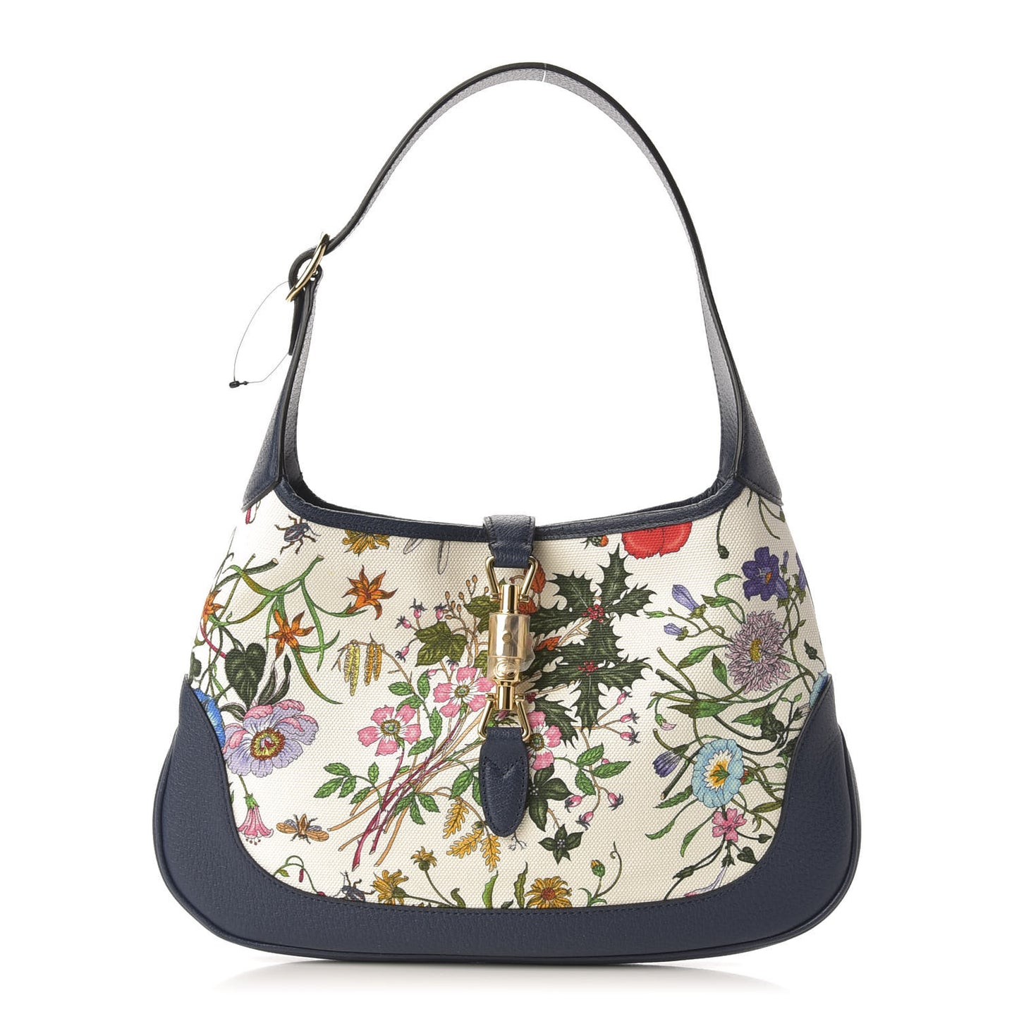 Canvas Flora Medium Jackie Hobo Blue Agata