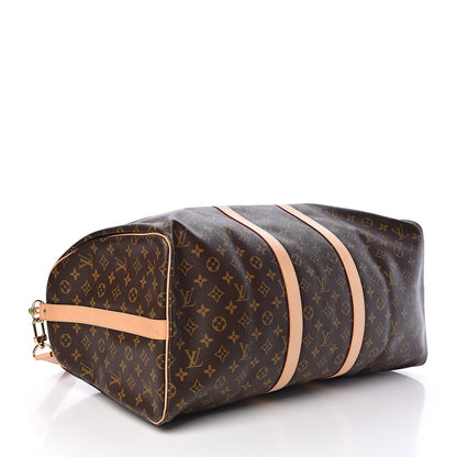Louis Vuitton Monogram Keepall Bandouliere 55 5 of 12