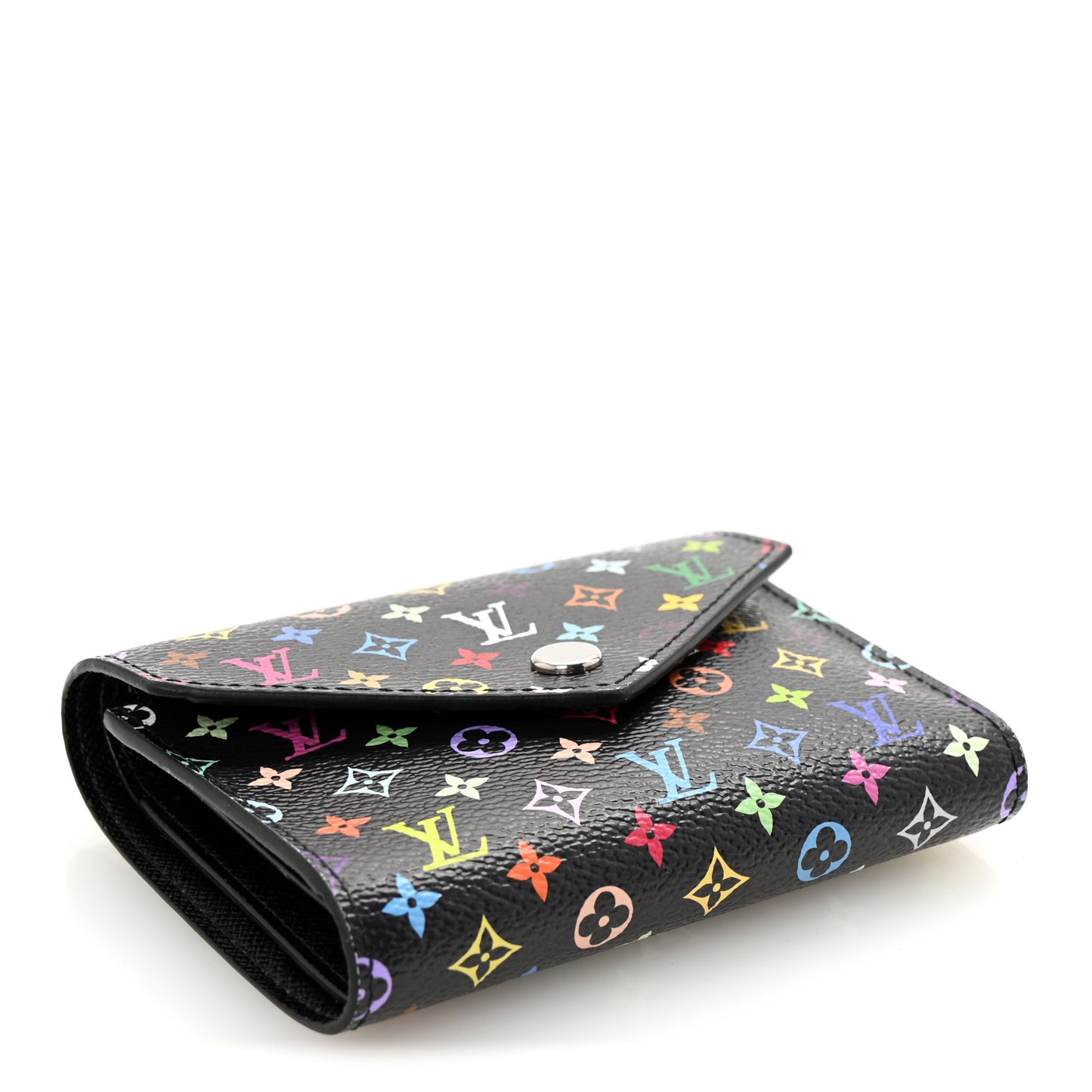 LV x TM Monogram Multicolor Victorine Wallet Black