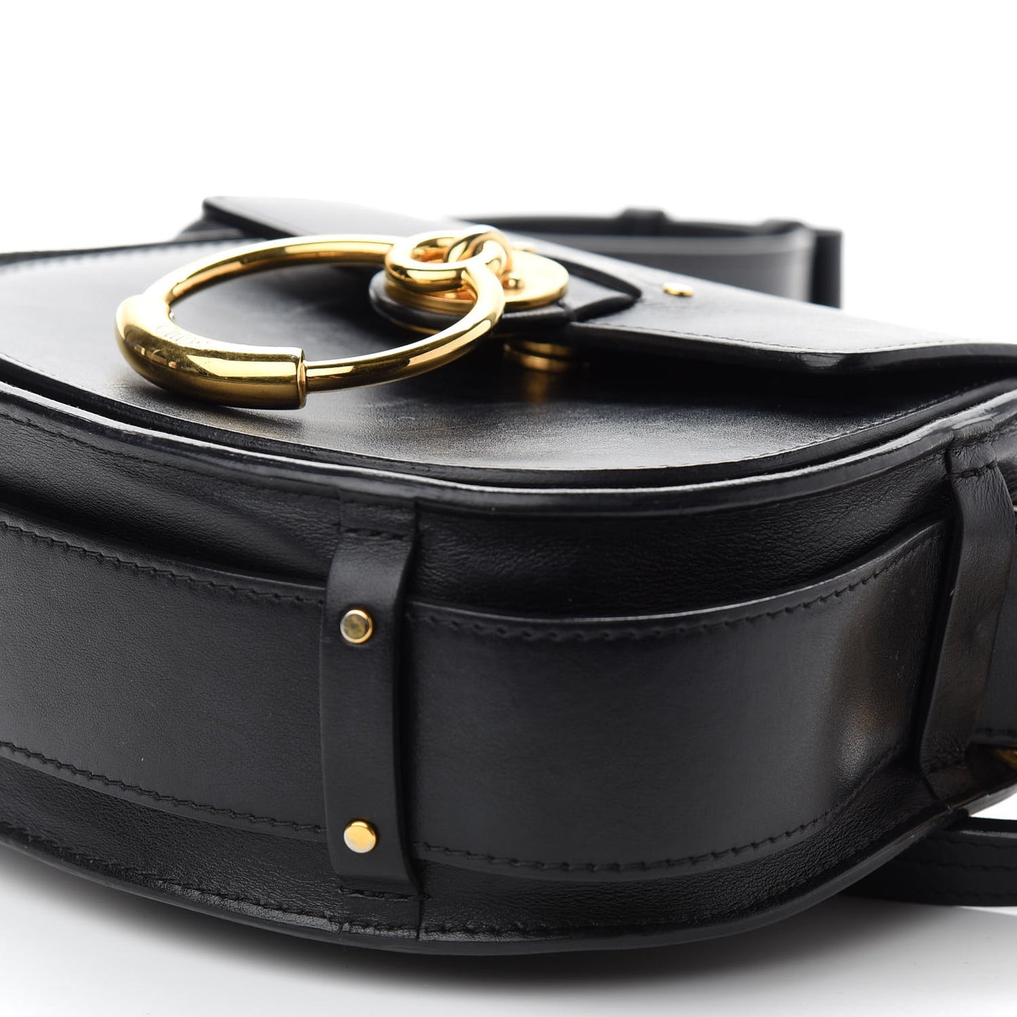 Calfskin Small Tess Bag Black