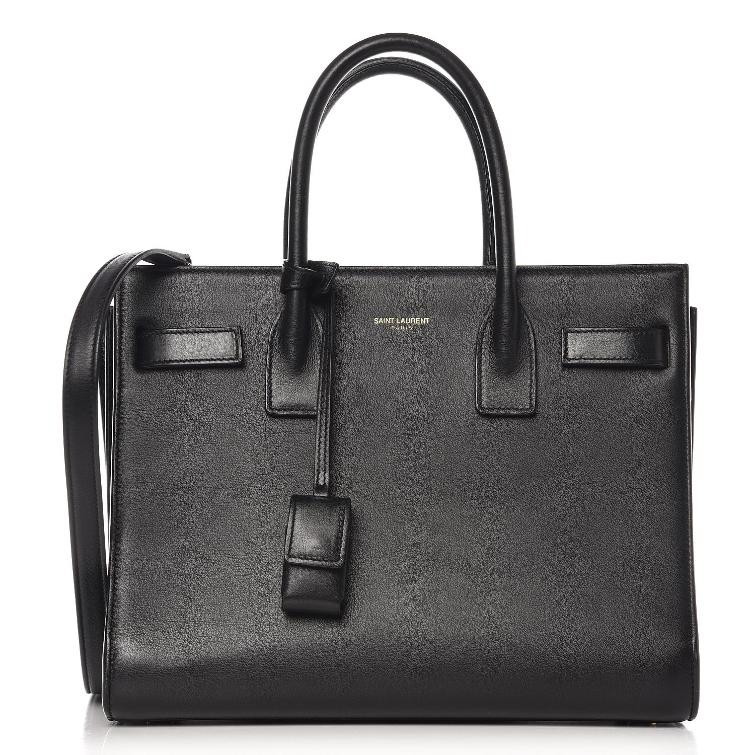 Saint Laurent Calfskin Baby Sac de Jour Black 1 of 8