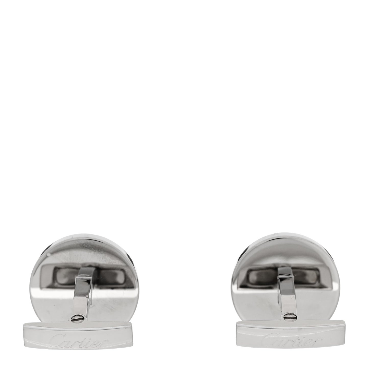 Sterling Silver Water Resistant Decor Cufflinks