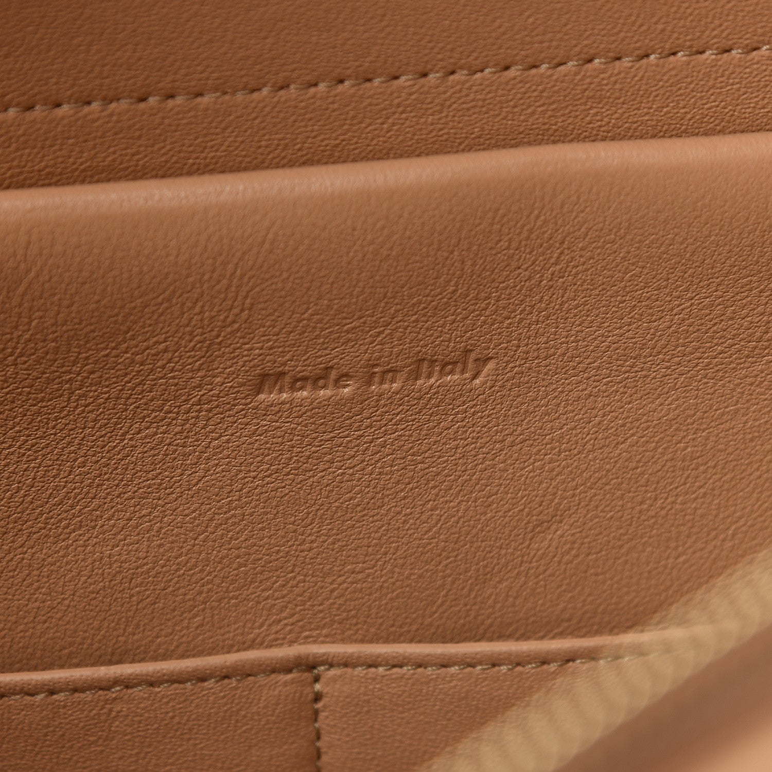 Celine Smooth Calfskin Mini Bi-Color Belt Bag Beige 7 of 11