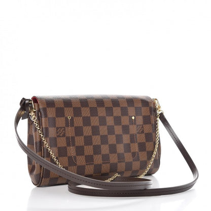 Louis Vuitton Damier Ebene Favorite MM 4 of 10