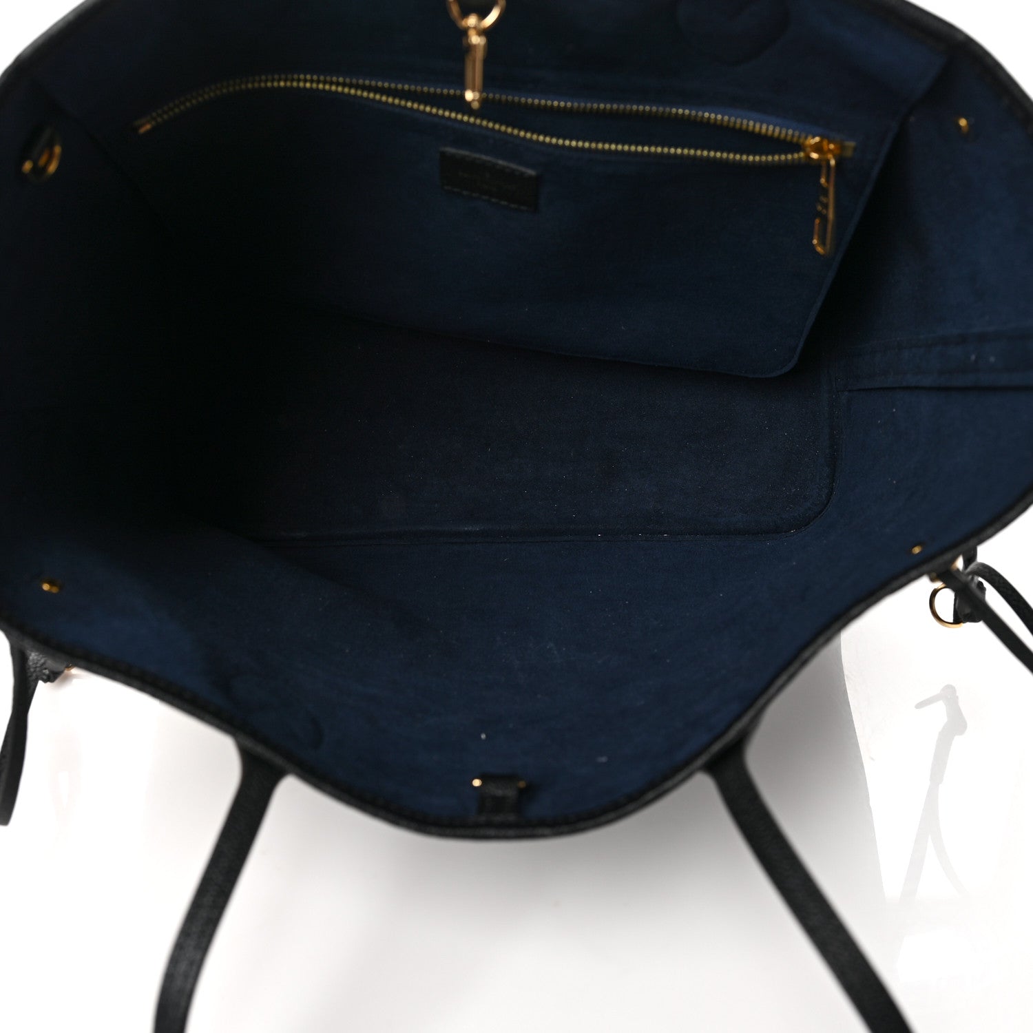 Louis Vuitton Empreinte Monogram Giant Neverfull MM Black 5 of 9