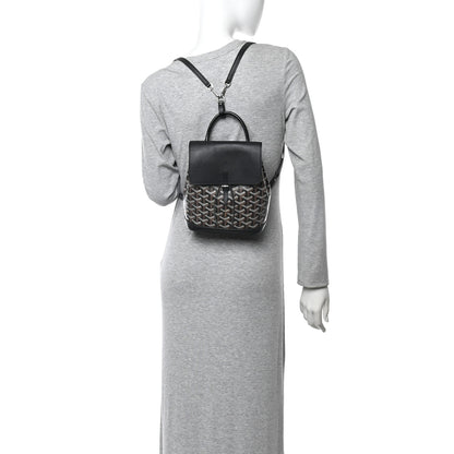 Goyard Goyardine Calfskin Mini Alpin Backpack Black 2 of 9