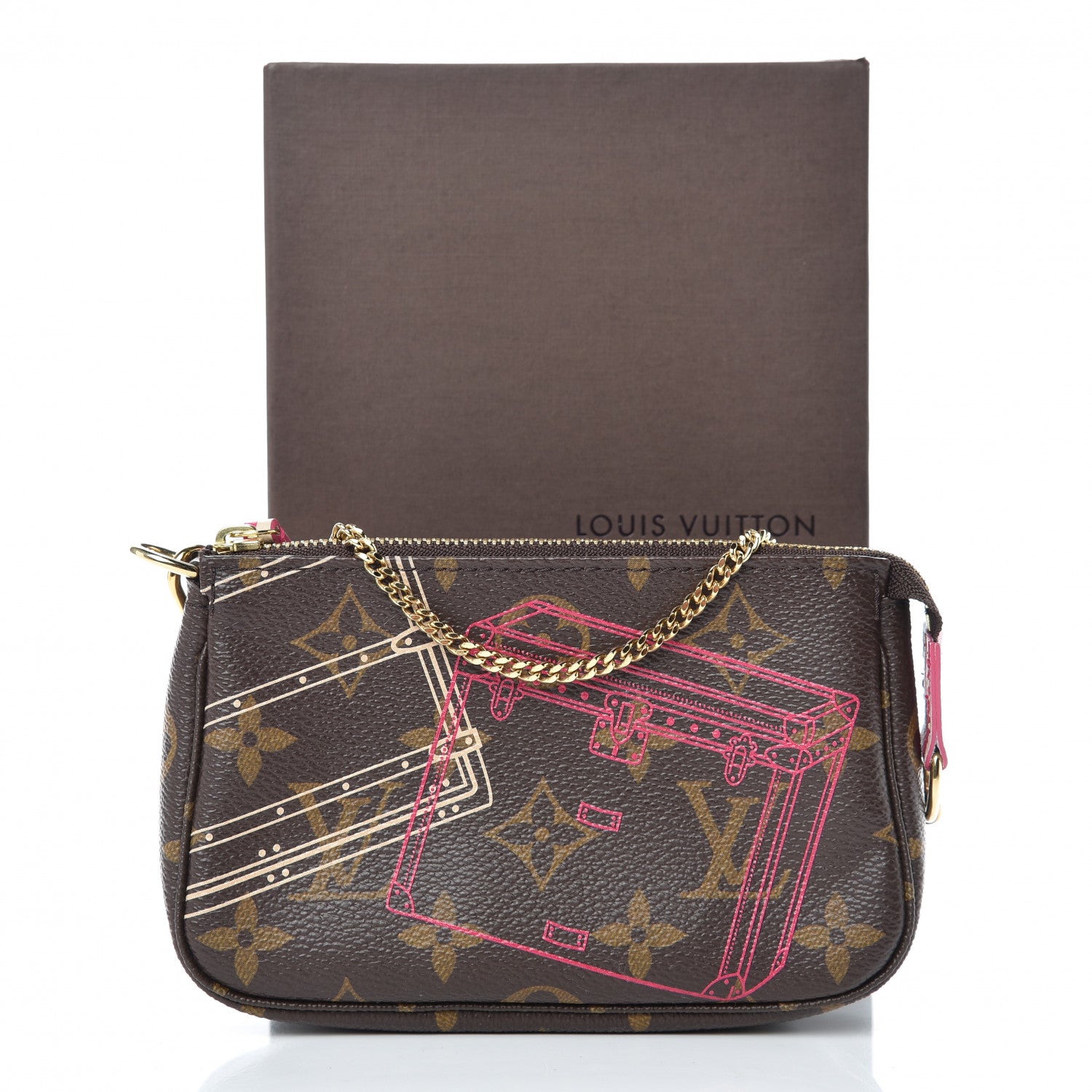 Louis Vuitton Monogram 2014 Christmas Animation Mini Pochette Accessories 11 of 11