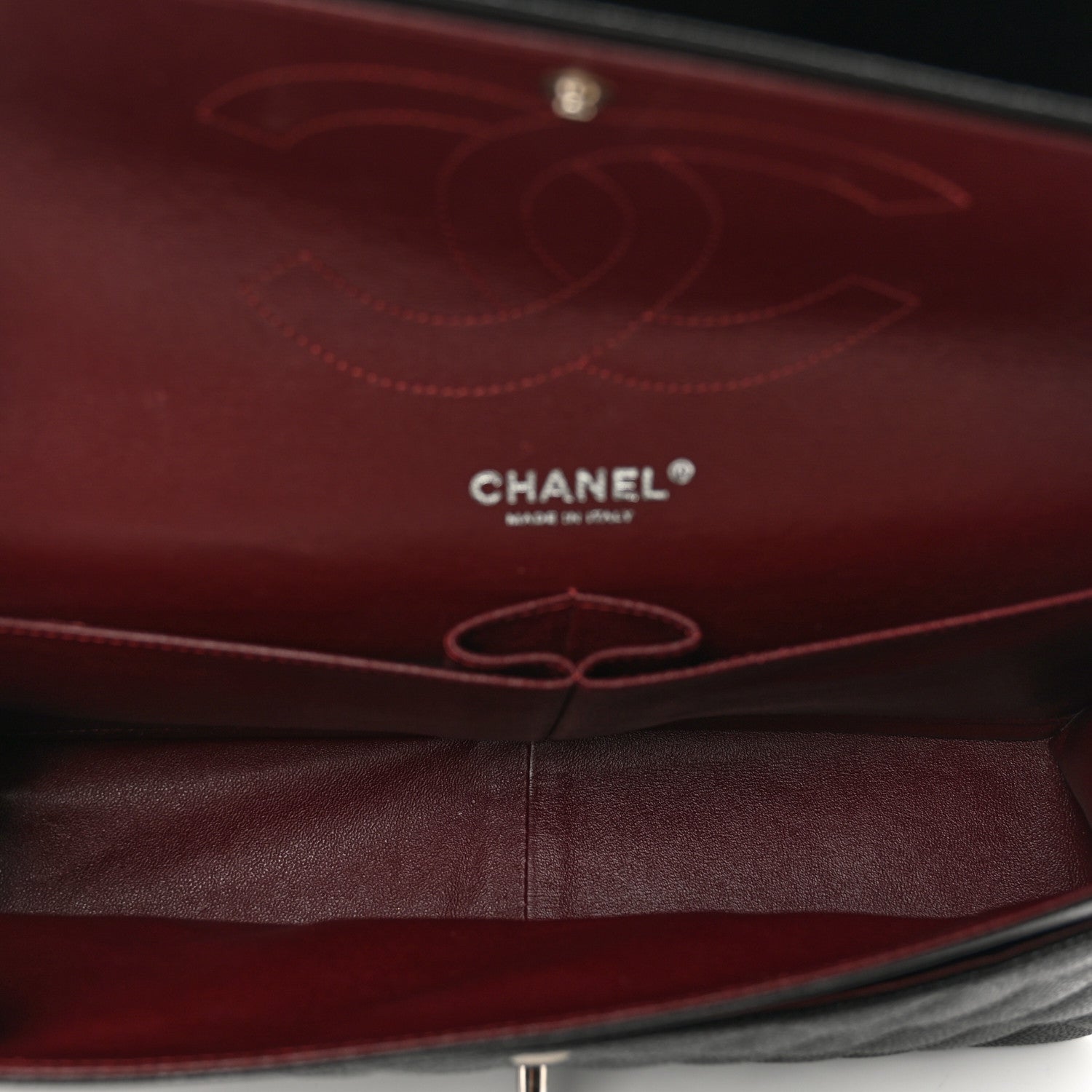Chanel Caviar Quilted Jumbo Double Flap Black 5 of 9
