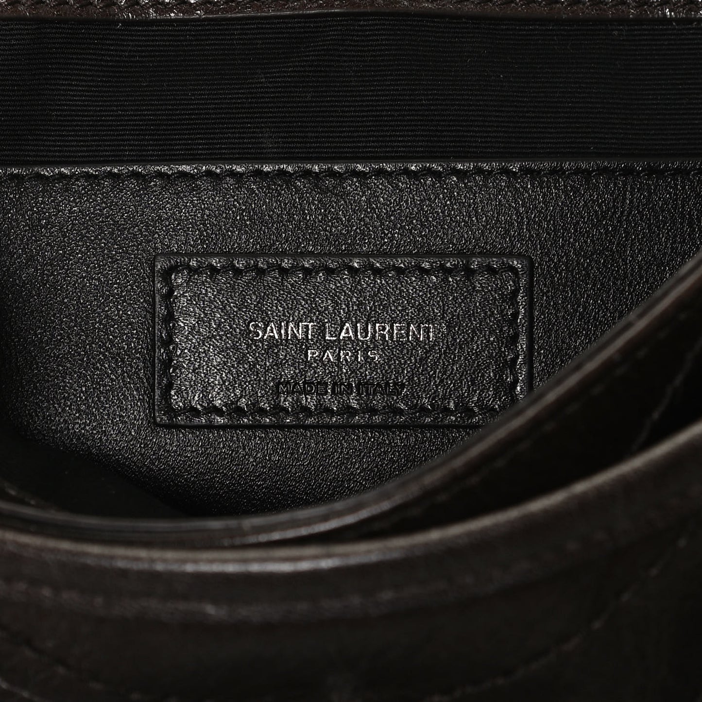 Crinkled Calfskin Matelasse Monogram Baby Niki Chain Satchel Tulip