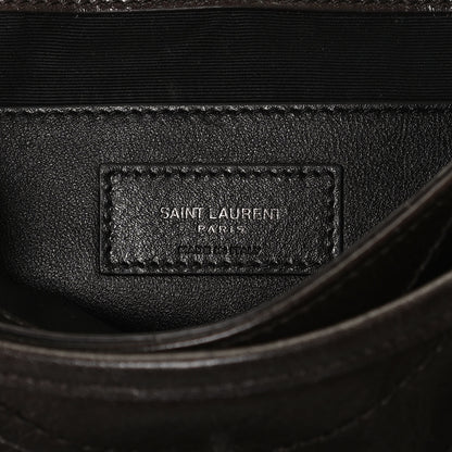Saint Laurent Crinkled Calfskin Matelasse Monogram Baby Niki Chain Satchel Tulip 6 of 11