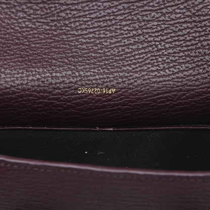 3.1 Phillip Lim 3.1 Textured Calfskin Mini Pashli Satchel Burgundy 6 of 11