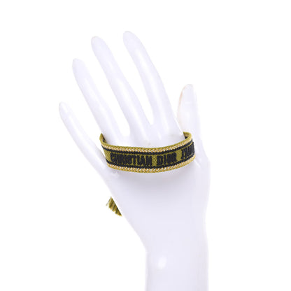 Christian Dior Woven Cotton J'Adior Friendship Bracelet 2 of 3