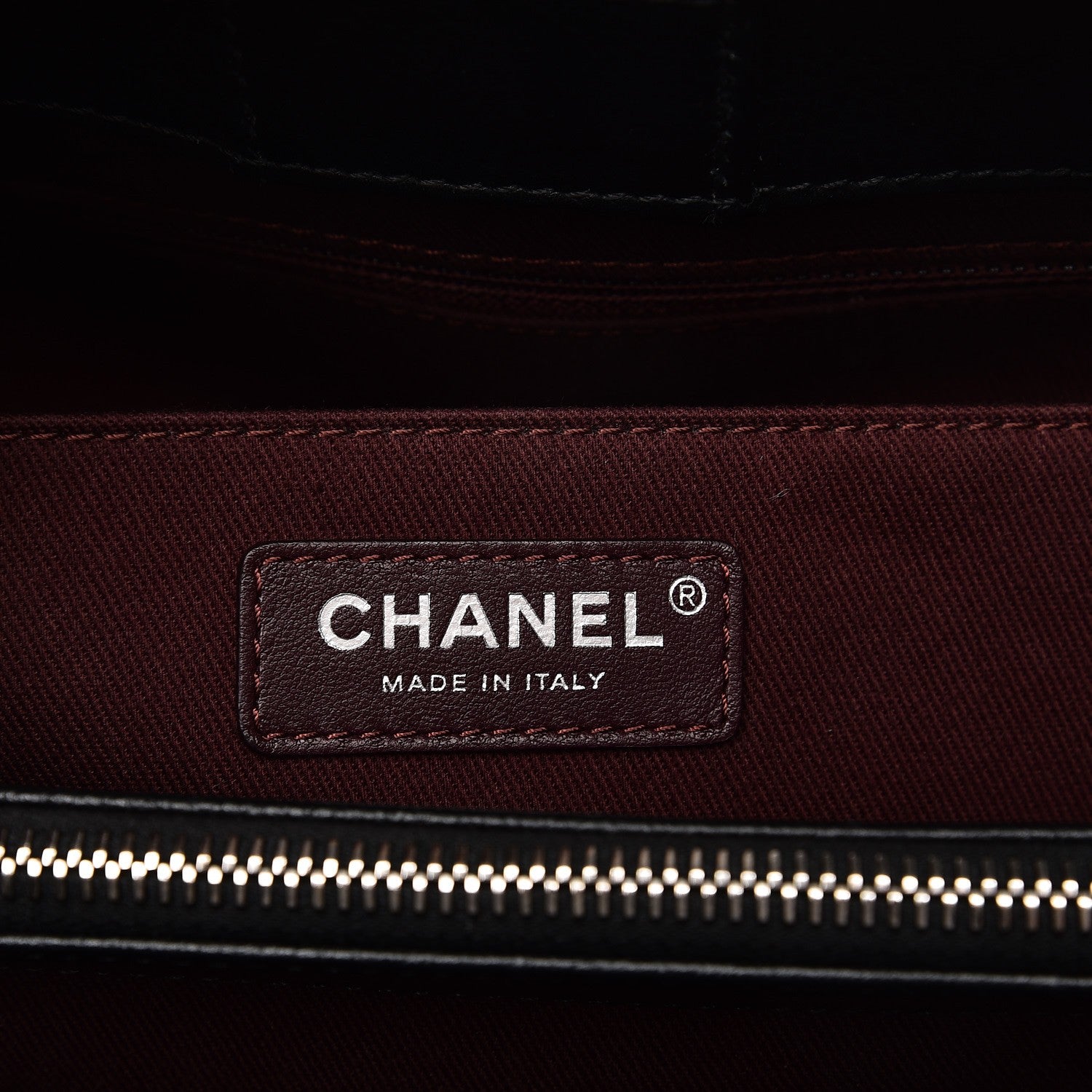 Chanel Grained Calfskin Medium Neo Executive Shopper Tote Black 7 of 9