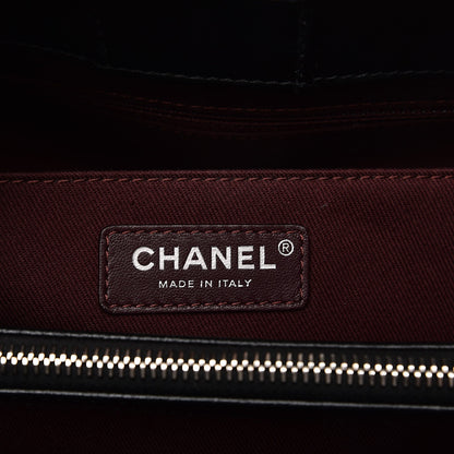 Chanel Grained Calfskin Medium Neo Executive Shopper Tote Black 7 of 9