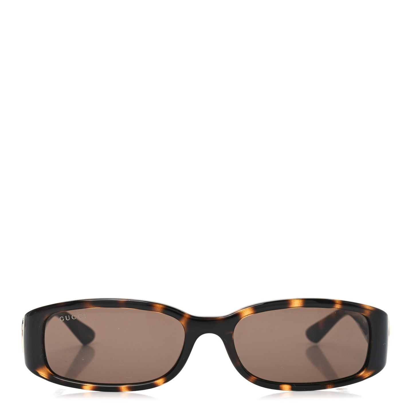 Acetate Rectangular Frame Sunglasses GG1661S Dark Tortoiseshell