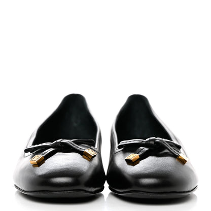 Louis Vuitton Calfskin Uniformes Ballet Flats 36 Black 2 of 8