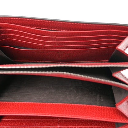 Gucci Calfskin Mini Dionysus Chain Wallet Hibiscus Red 5 of 16