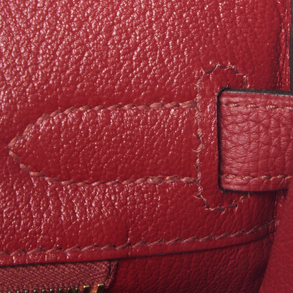 Hermes Togo Birkin 30 Rouge Grenat 18 of 31