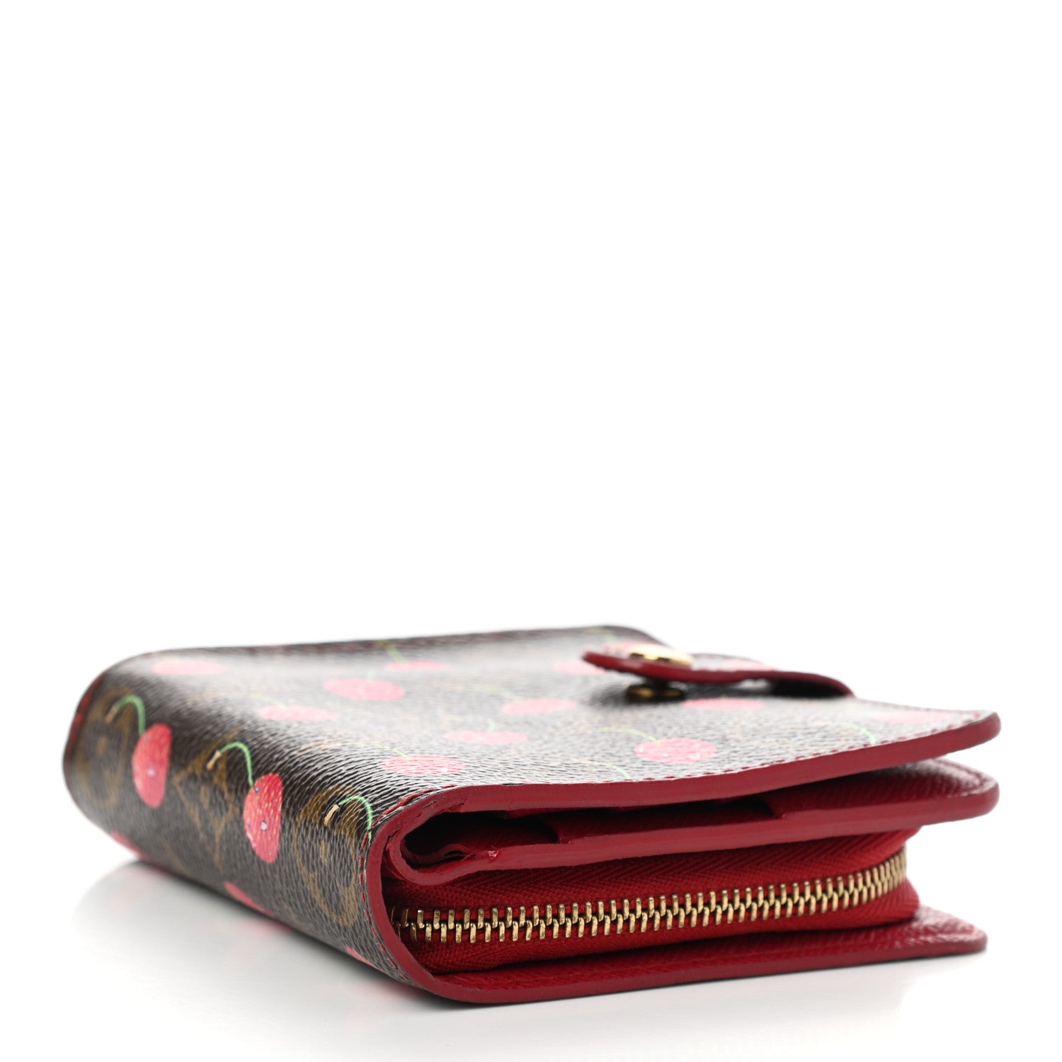 Louis Vuitton Monogram Cerises Compact Zippe Wallet 4 of 12