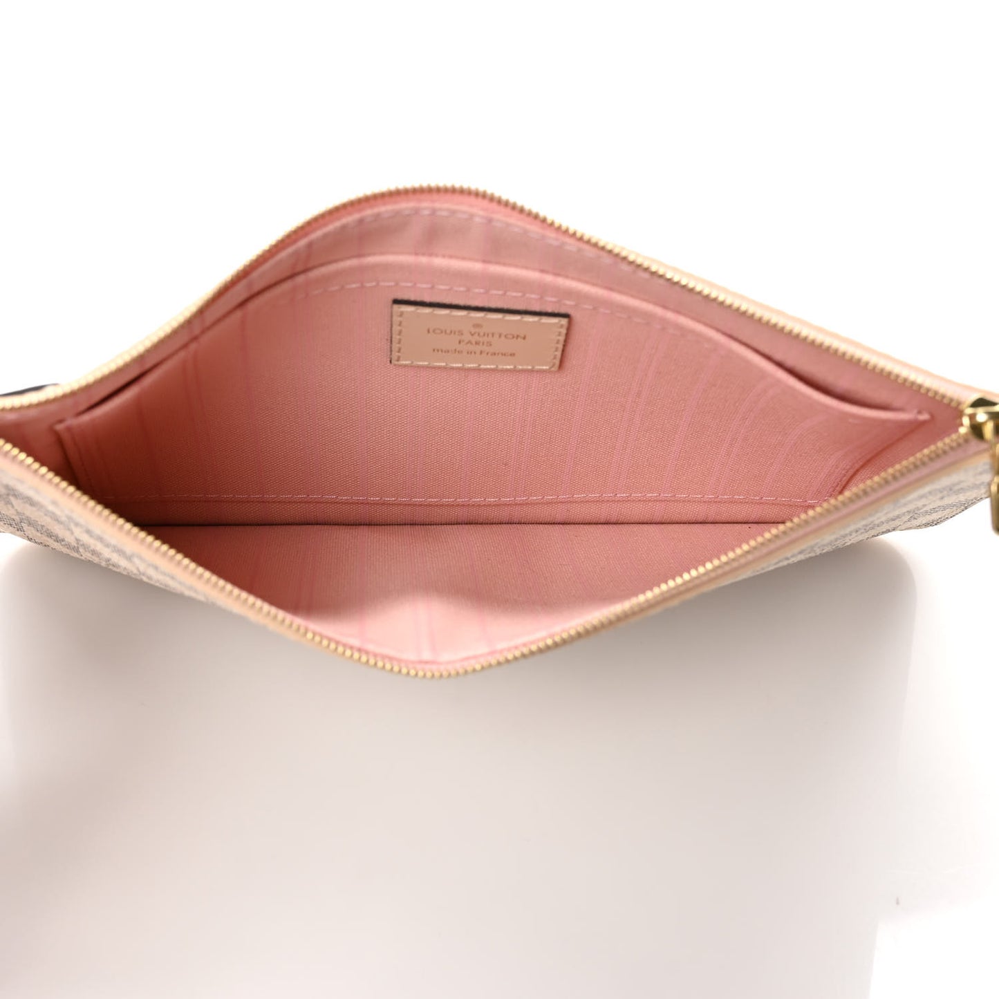 Damier Azur Neverfull MM GM Pochette Rose Ballerine