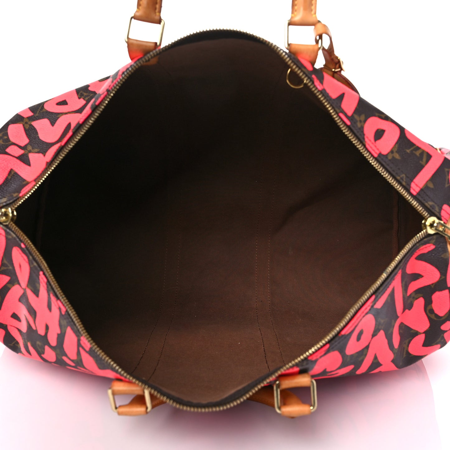 Monogram Graffiti Keepall 50 Fuchsia