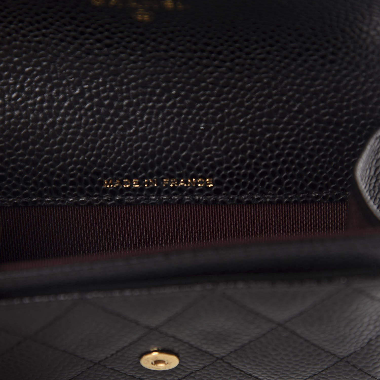 Chanel Caviar Quilted Flap Card Holder Black 7 of 9