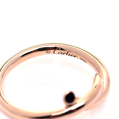 Cartier 18K Pink Gold Entrelaces Ring 51 5.75 4 of 6