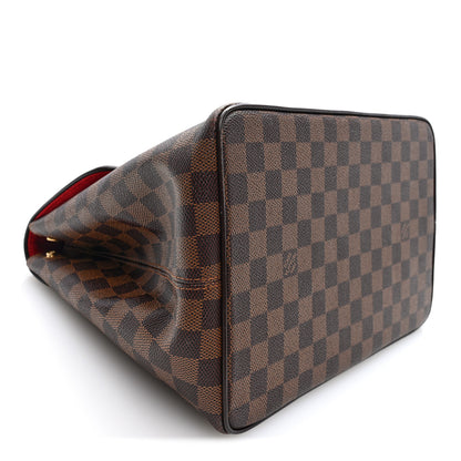 Louis Vuitton Damier Ebene Bergamo MM 3 of 8