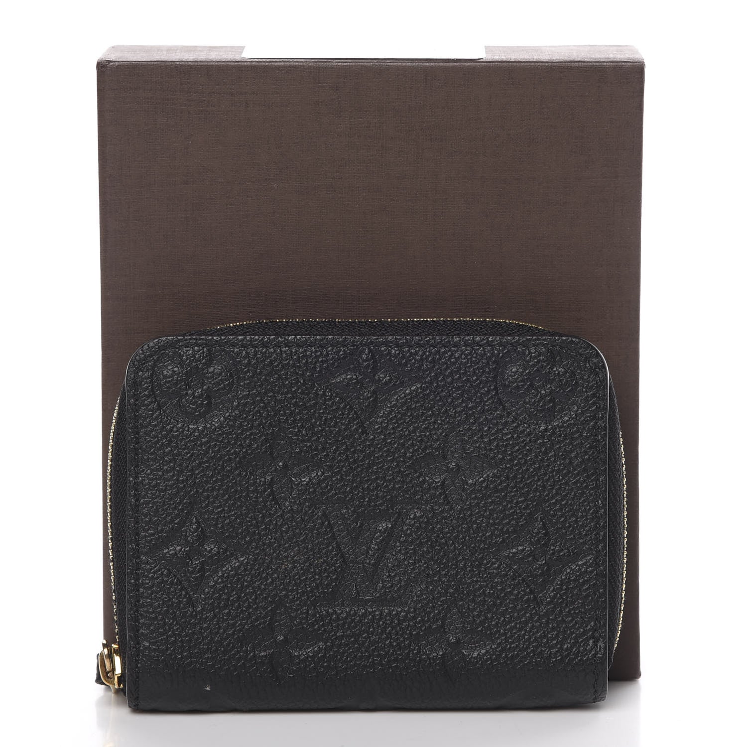 Louis Vuitton Empreinte Zippy Coin Purse Black 8 of 8