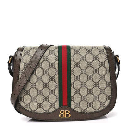 Gucci X  BB Supreme Monogram Web Small Ophidia Shoulder Bag Beige New Acero 1 of 10