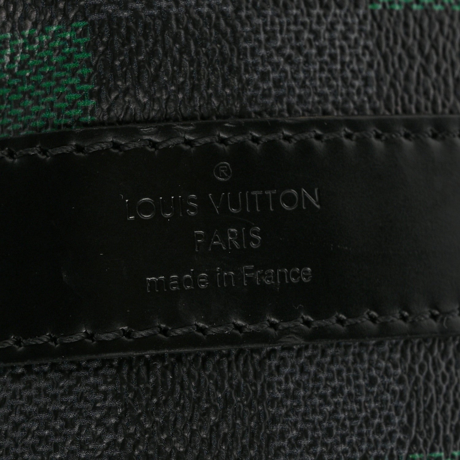 Louis Vuitton Damier Graphite Pixel Keepall Bandouliere 50 Vert 5 of 17