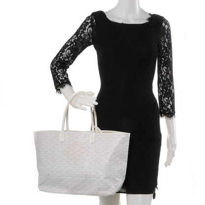 Goyard Goyardine Saint Louis PM White 2 of 6