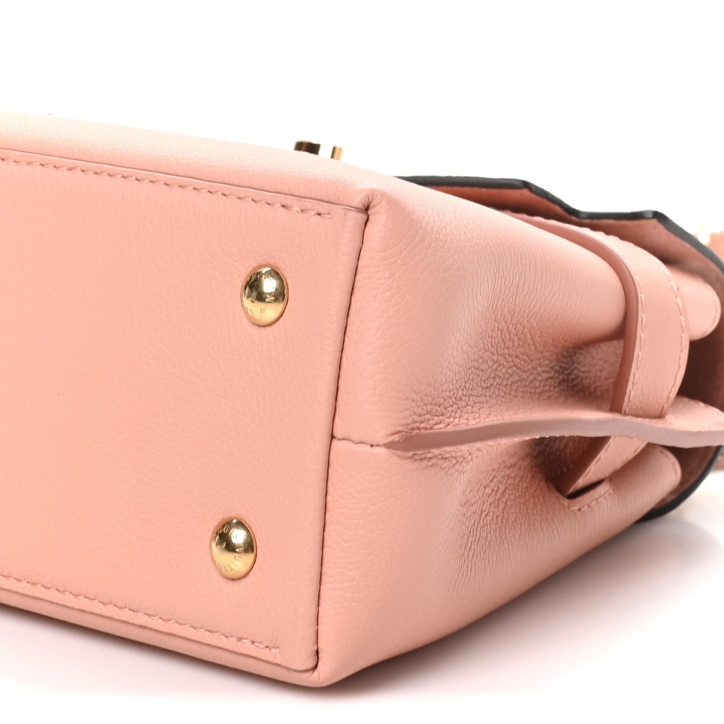 Soft Calfskin Mini Lockme Ever Rose Trianon Quartz
